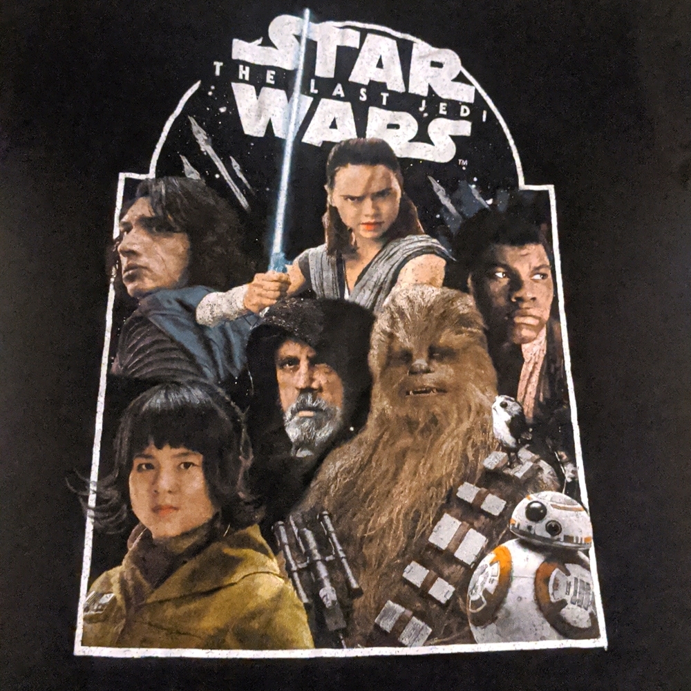 Star Wars The Last Jedi boys tee